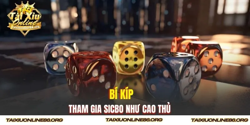 Bí kíp tham gia Sicbo như cao thủ