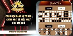 Cách đọc bảng vị tài xỉu