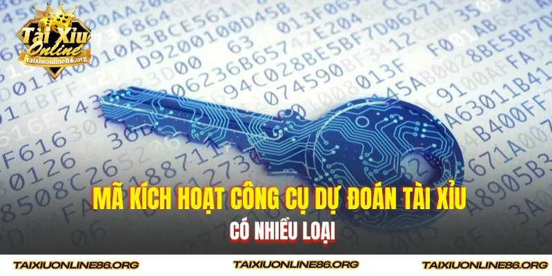 Mã kích hoạt công cụ dự đoán tài xỉu có nhiều loại