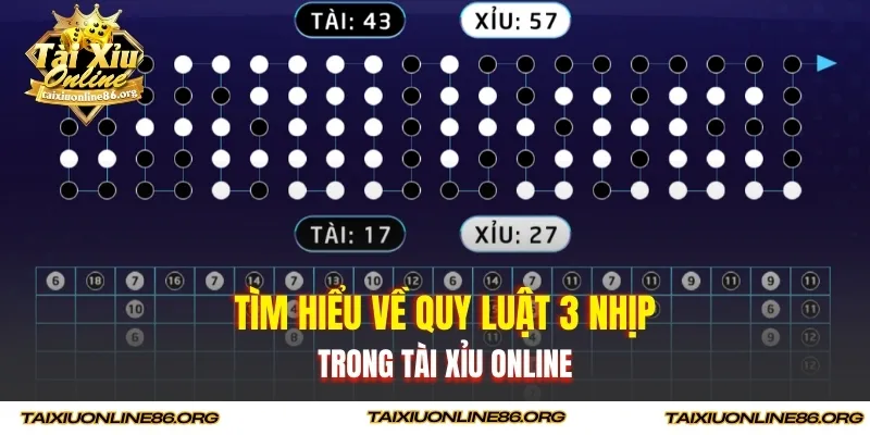Tìm hiểu về quy luật 3 nhịp trong tài xỉu online